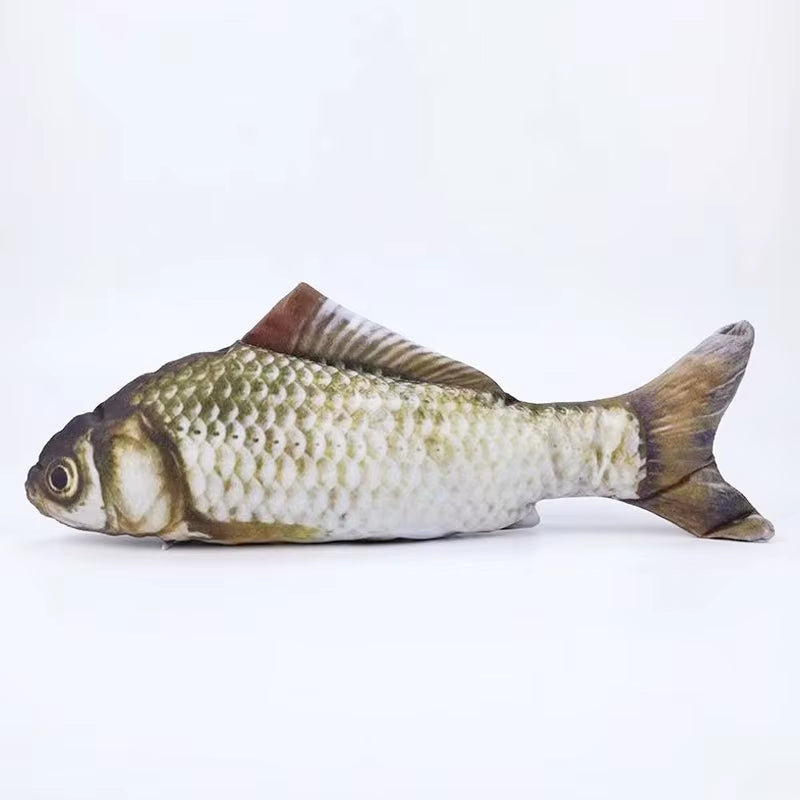 Cat Toys Fish Interactive Cat Toy Cat Chew Toy Simulation Fish Cat Pillow Kitten Exercise Kicker Toys for Indoor Cats Kitty Kit